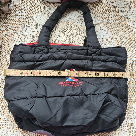 Sanrio/Hello Kitty Puffer Purse 45th Anniversary NWOT From LAWSON - Picture 13 of 14